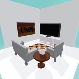 Modern living room (200 likes then free)