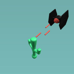 This is how tie fighters get there aim right