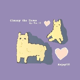 Cimmy the Llama!