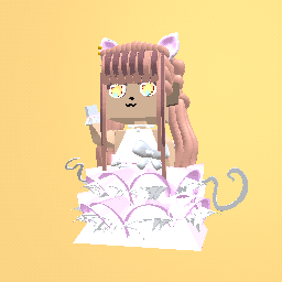 Pink cat!