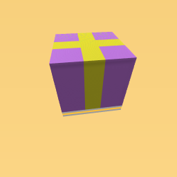 A big wrapping with a small present