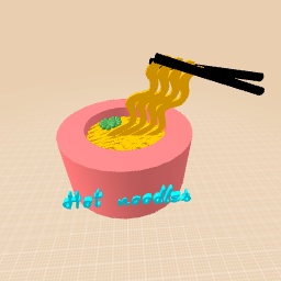 Yummy hot noodles