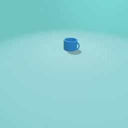 blue mug