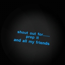 shout out for.....