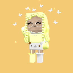 Cutez yellow/white girl