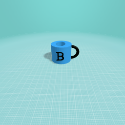 cup letter B