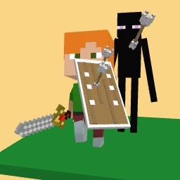 Free minecraft Alex 2 ( with enderman )