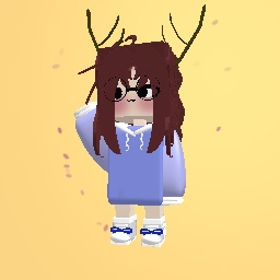 Blueberry Reindeer Outfit (Currently Not For Sale)