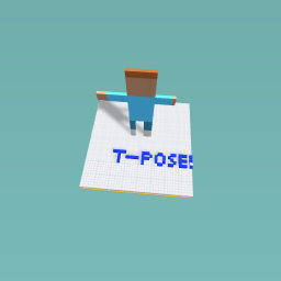 T-POSE!