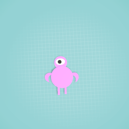 Cotten candy monster