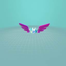 Just a normal set of wings and crown