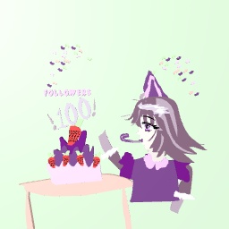 YAAY!!!<<33 100 FOLLOWERS