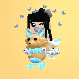 Kit sune girl that hates adopt me