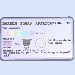 Dragon squad form! :3