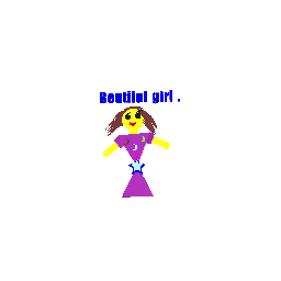 beautiful  girl 👧 1 (  name  : Gamela )