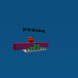 PUT THE BALL IN THE CUP CHARMANDER