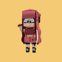 The little red girl!