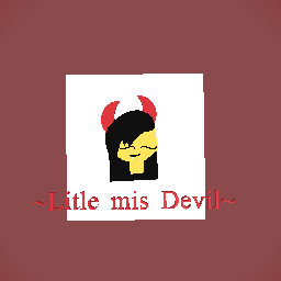litle miss devil  done!