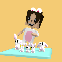 Bunny out fit. By the way the base is somone elses creation.