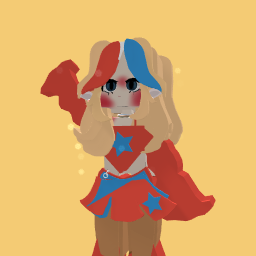 Queen red&blue