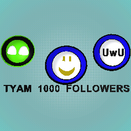 TYSM 1000 FOLLOWERS