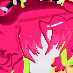 Cool cherry hair