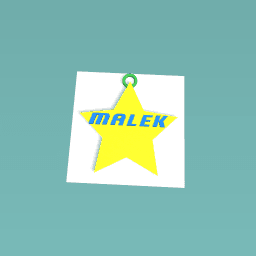 malek name tag