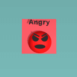 Angry emoji