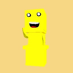gold G-man toilet