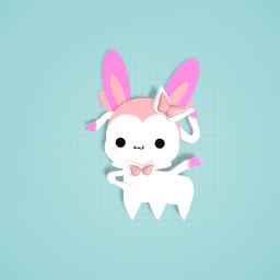 cute pink bunny