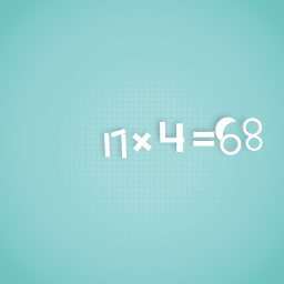 17x4=68