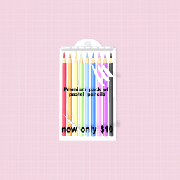 pack of pastel pencils!!!!!!!!!!!