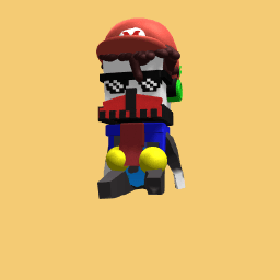 Bacon hair mario