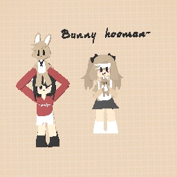 Bunny as hooman~