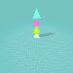 Triangle tower