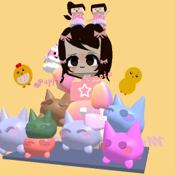Me holding cute-o