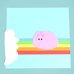 cute puffy unicorn