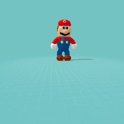 mario in super Mario 64 if it was NOT the first Nintendo 64 game