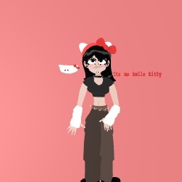 Hello kitty mwah