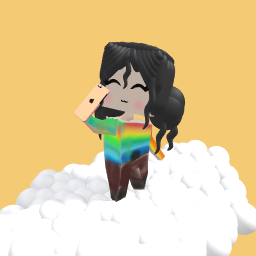 Cow girl/rainbow girl:)