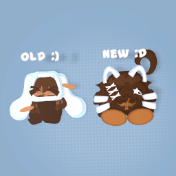 Comparison between old and new art style :)