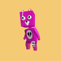 pink fortnite bear
