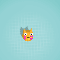 Blushing cat