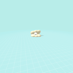 Clam with pearl