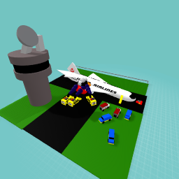 japan Airlines flight 516 model