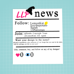 The LLP news!