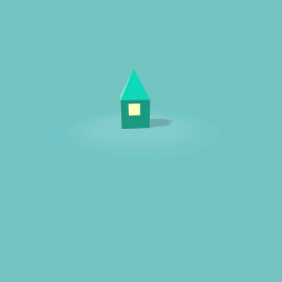 a simple house with one window