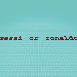 messi or ronaldo