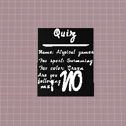 Quiz from Qween Of The Seas