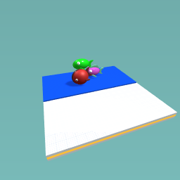 monster town (with bridges and job buildings)